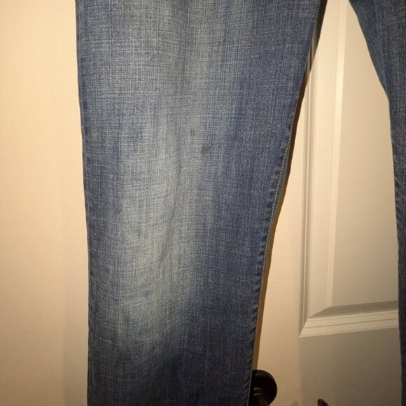 Lucky Brand Jeans 361 Vintage Straight Leg Fit Medium Wash Rinse Pant 34x34 Tall - Picture 4 of 5